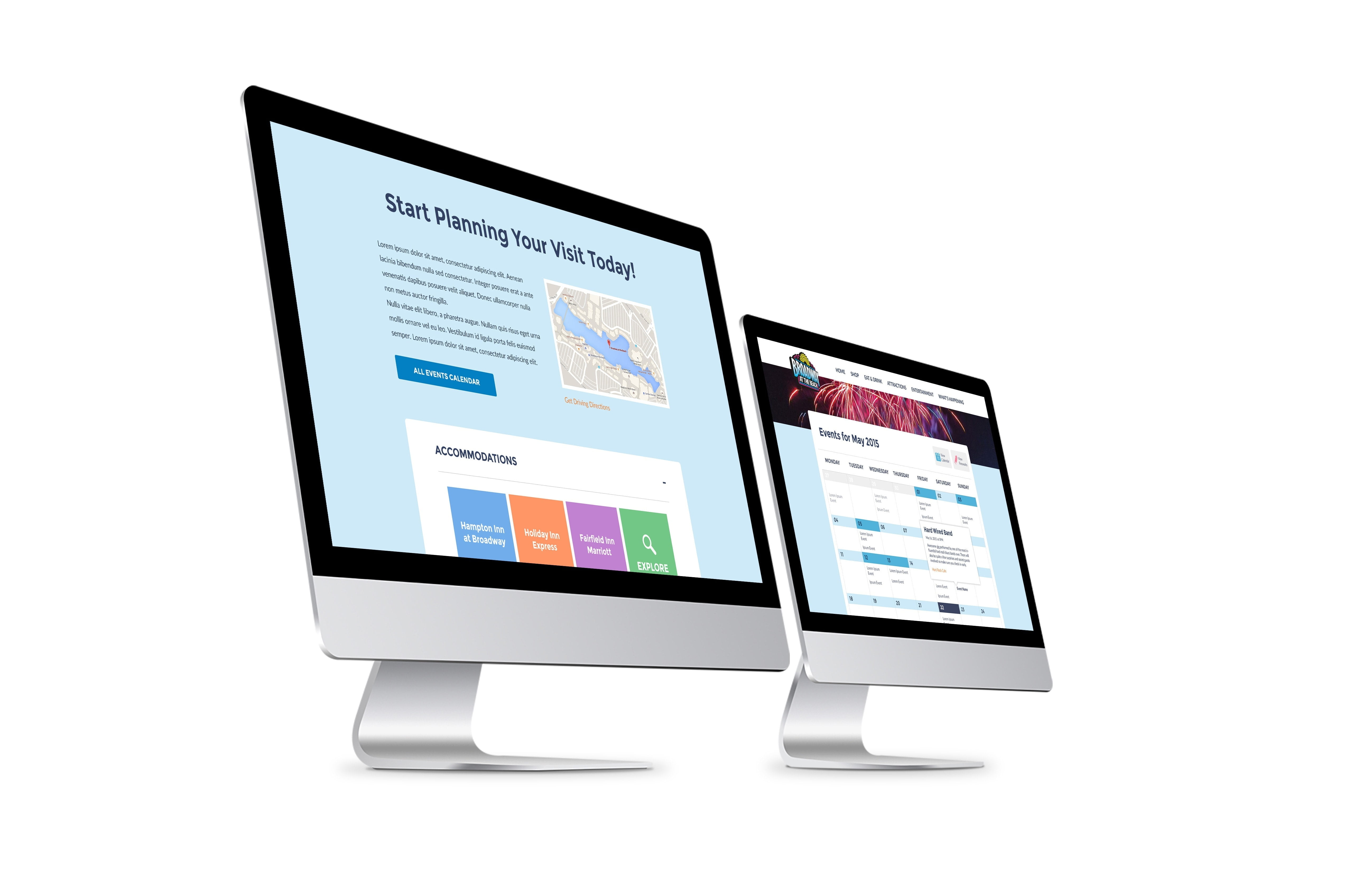 Broadway at the Beach website