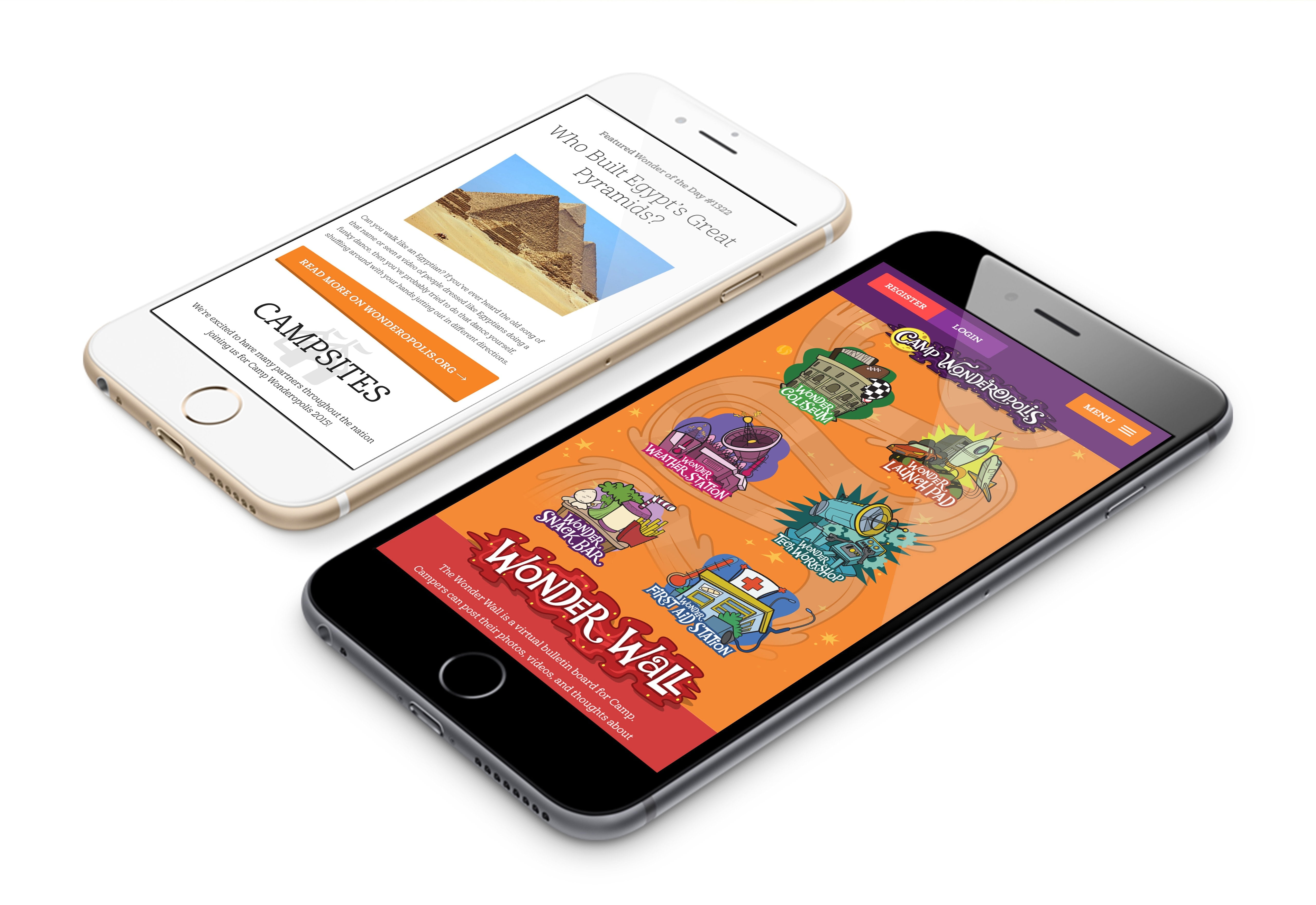 Camp Wonderopolis on iphones