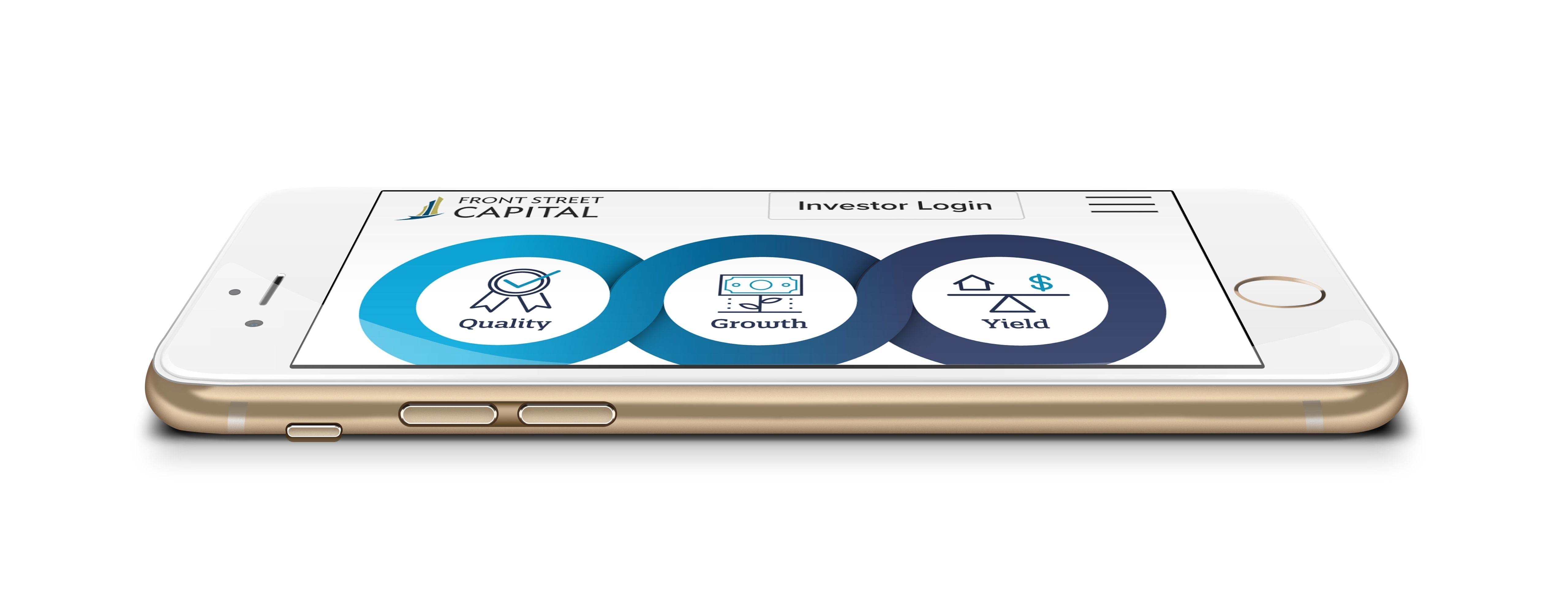 Front Street Capital on iphone