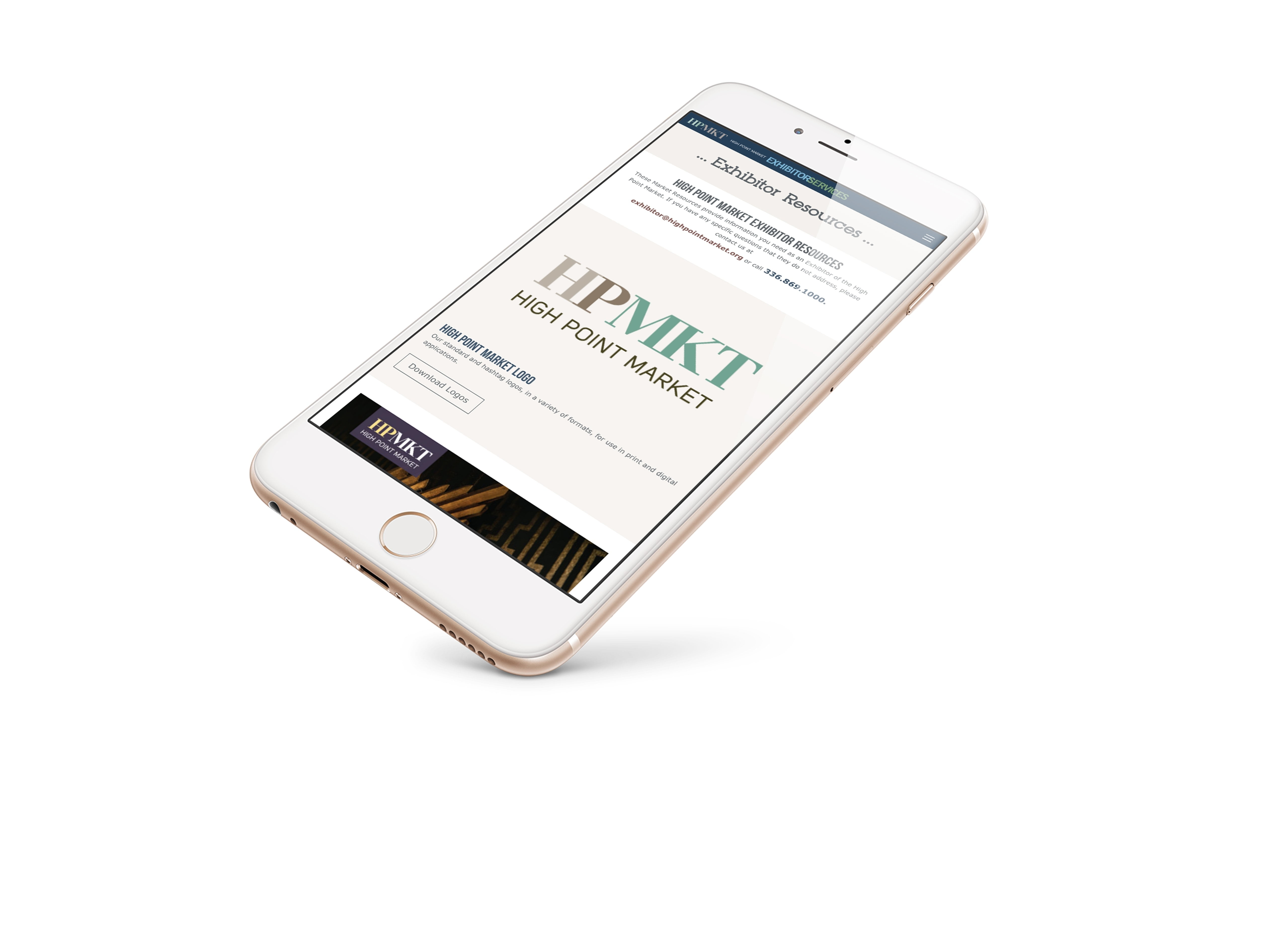 High Point Market on iphone