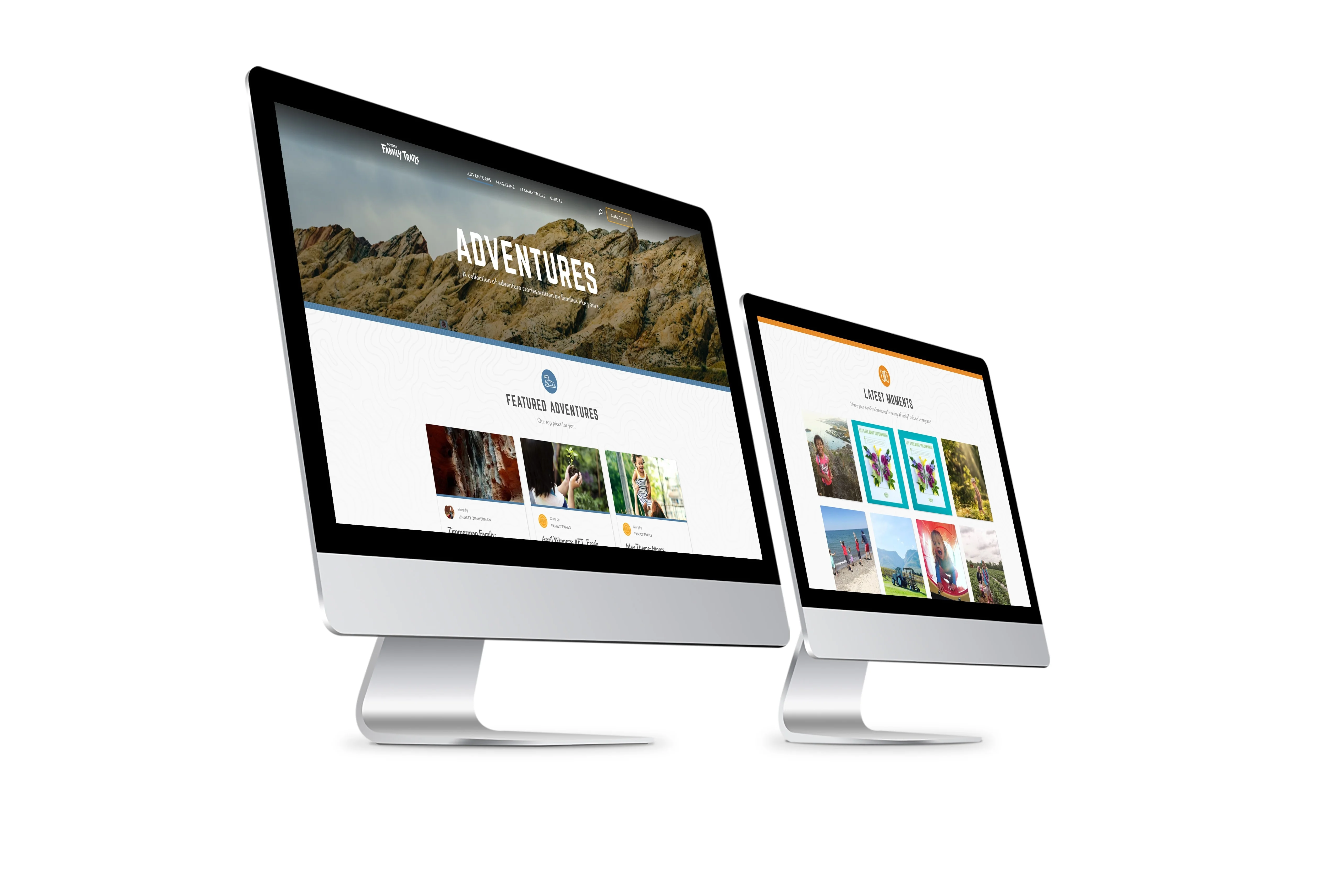 Toyota Family Trails on imacs