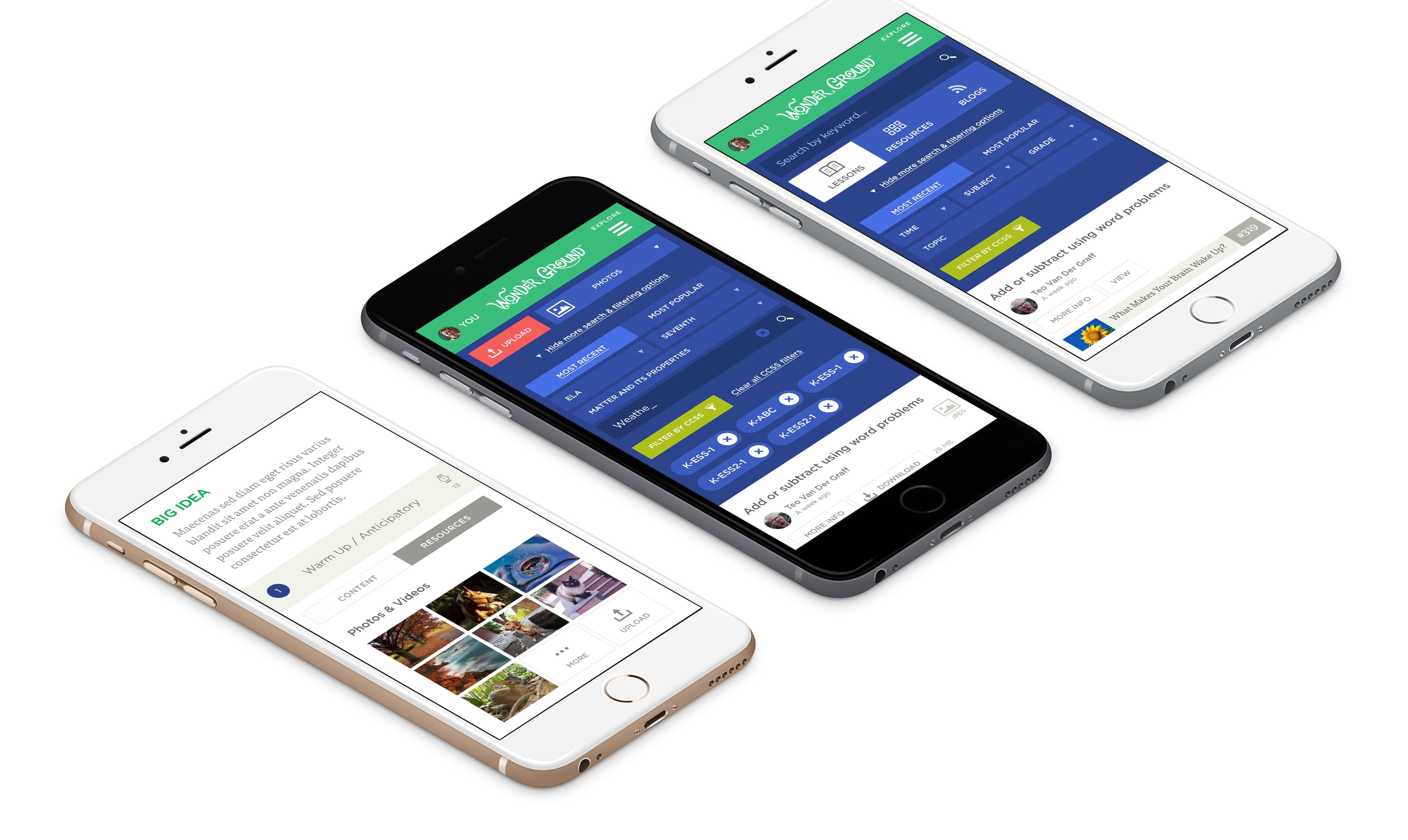 wonder ground on iphones