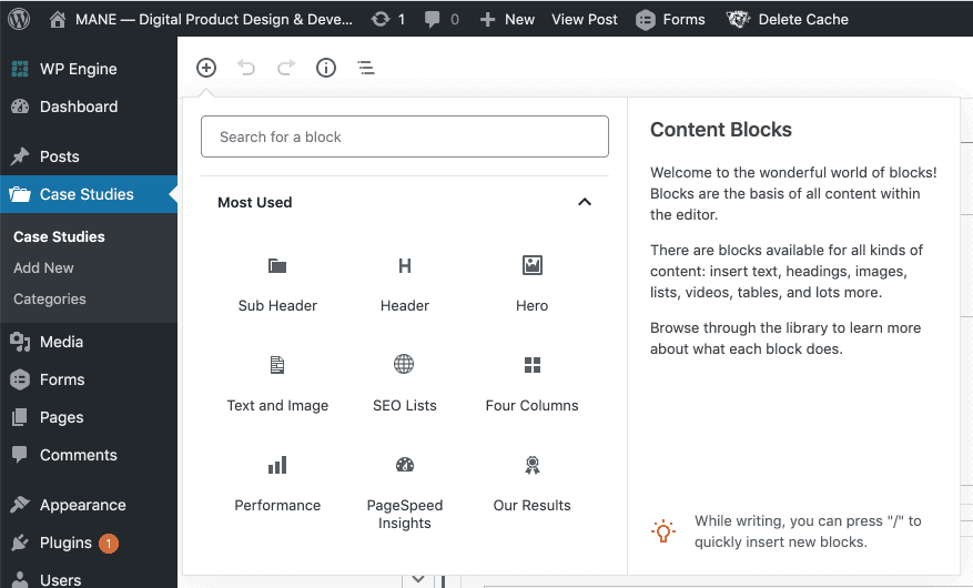 Custom Gutenberg Blocks