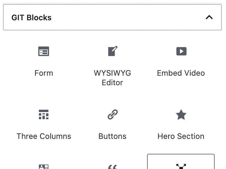 GIT Gutenberg Blocks