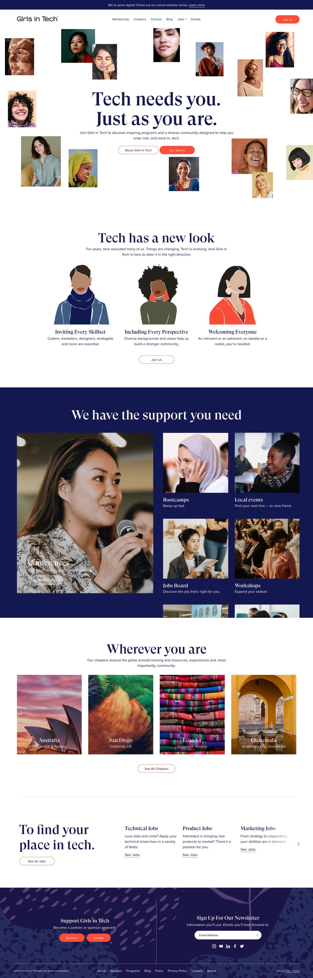 Girls in Tech Home Design