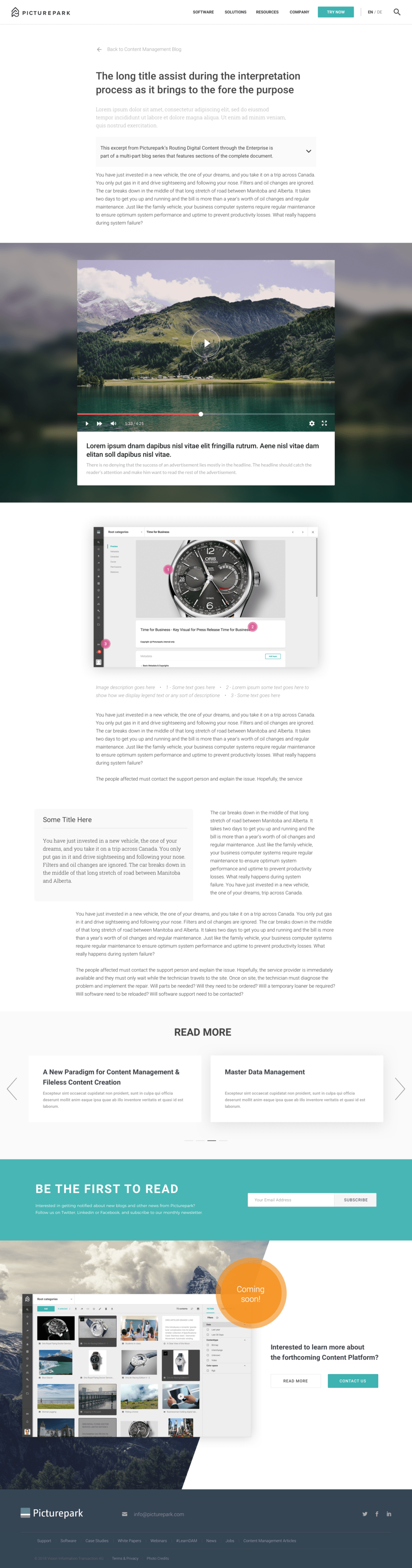 Picturepark Blog Post