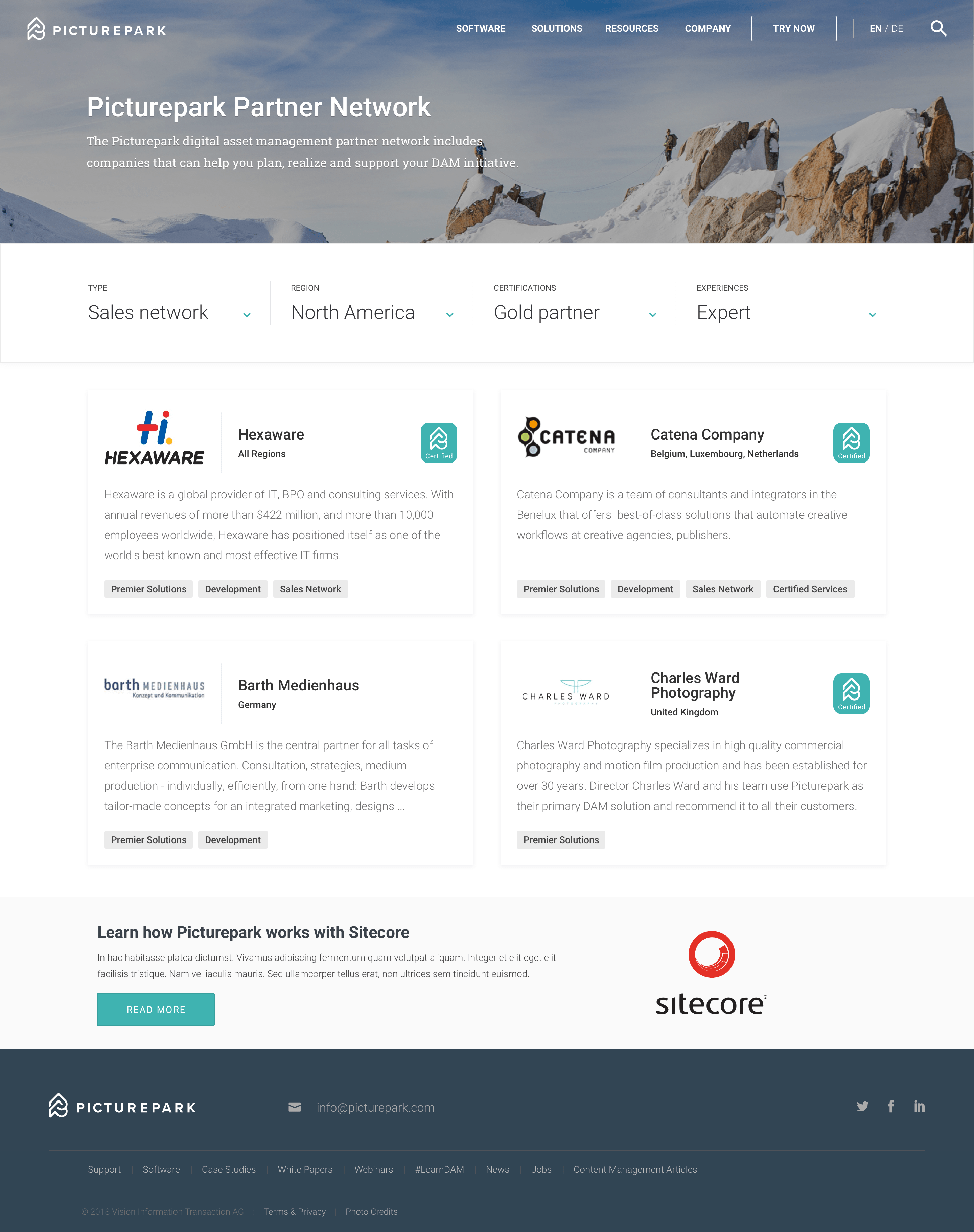 Picturepark Partner Network