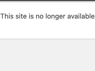 Site On The Map But Does Not Exists
