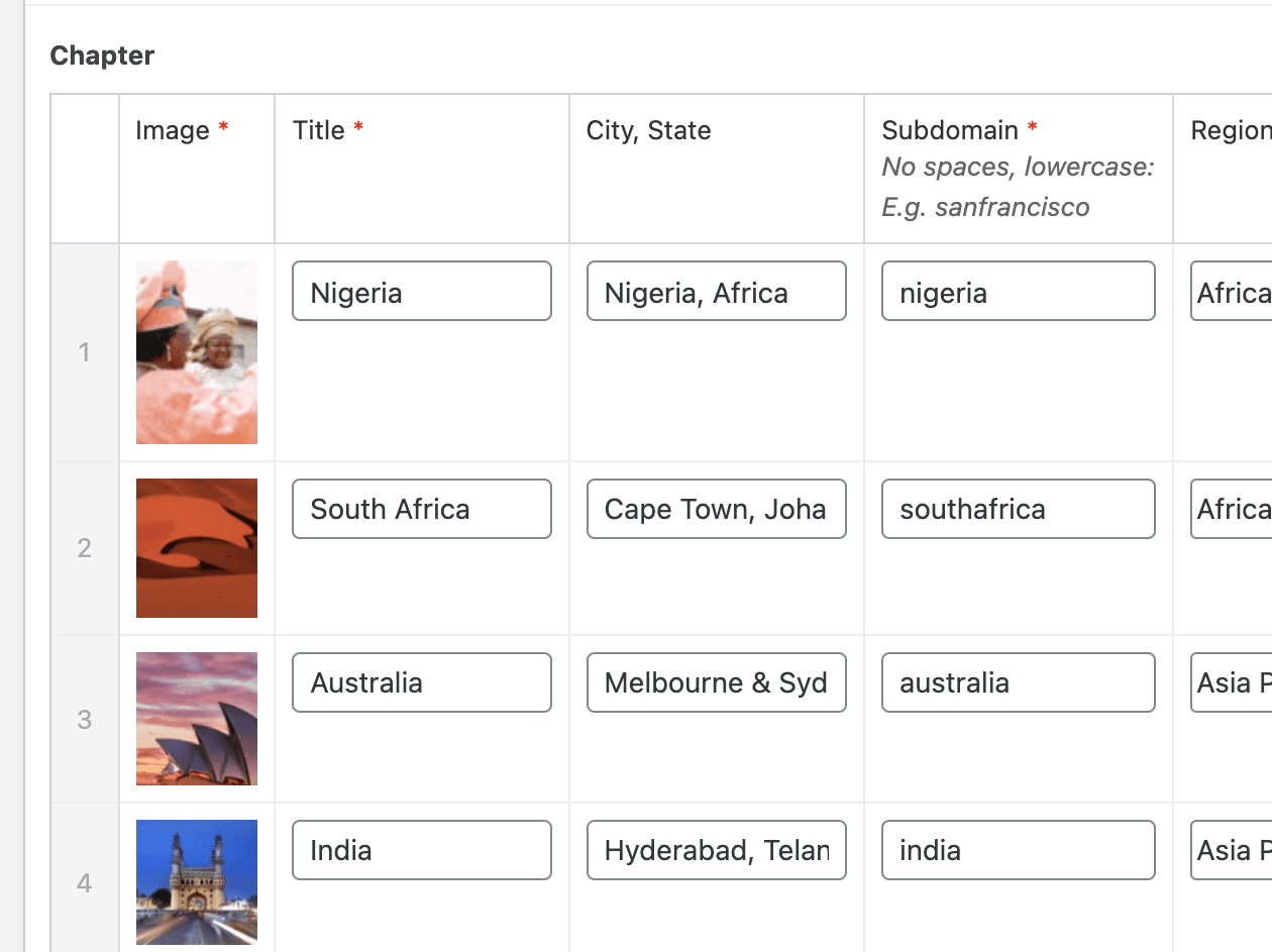 Theme Settings WordPress