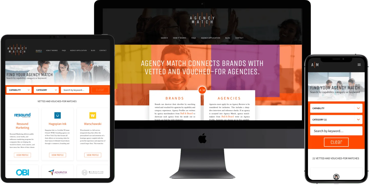 Agency Match on Multiple Devices