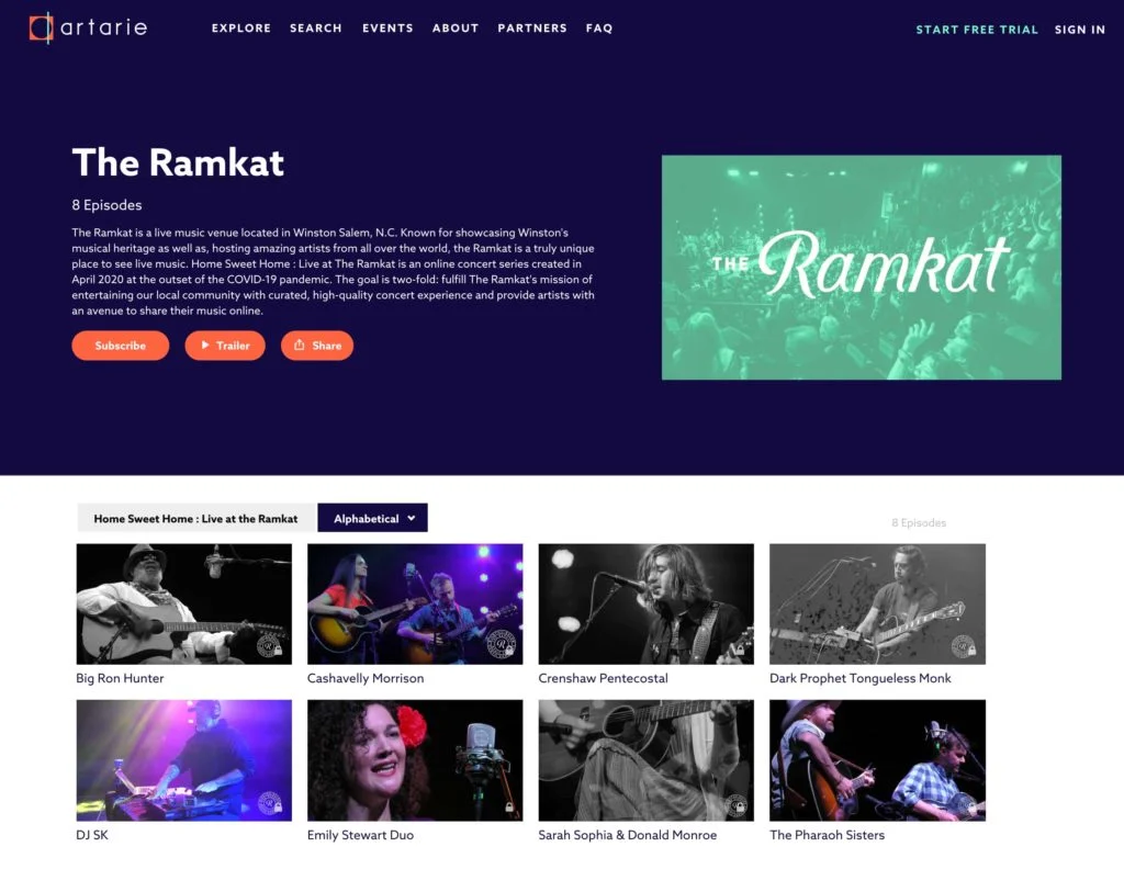 Artarie - Ramkat