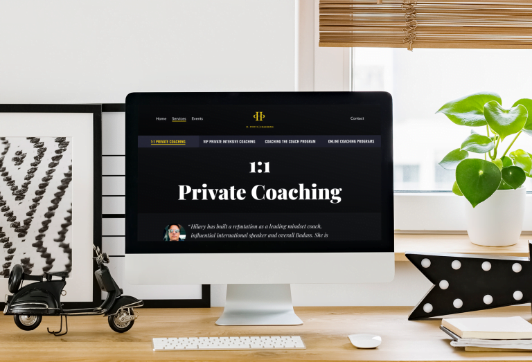 Hilary Porta wesite design