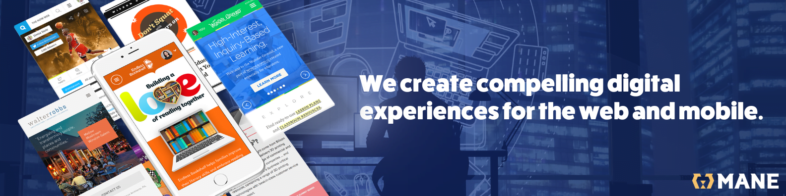 Design of what MANE digital does for clients